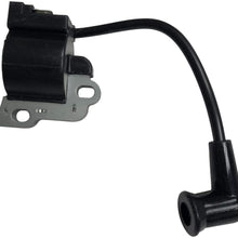 Ignition Coil Module Compatible with Honda GXH50 GXV50 F220 WX15 Kid Go Kart Motor Engine Ref OEM 30500-ZM7-004, 30500-ZM7-014