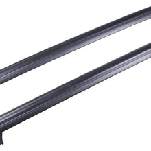LSAILON Black Roof Rack Rail Cross Bars Fit For 2011-2019 for Jeep Grand Cherokee(Not fit SRT & Altitude Models)