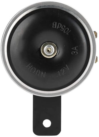 Yctze 3 Inch 12V Universal 1105dB Super Loud Waterproof Metal Horn for Car Vehicle Truck Motorcycle