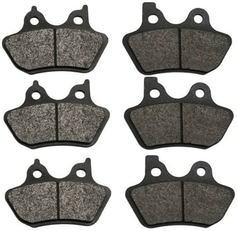 Volar Front & Rear Brake Pads for 2000-2007 Harley Road King FLHR FLHRi