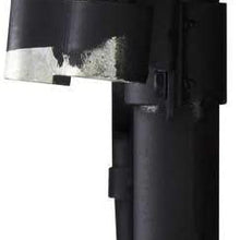 VioletLisa All Aluminum Air Condition Condenser 1 Row Compatible with 2004-2007 Vue 3.5L V6 Without Oil Cooler