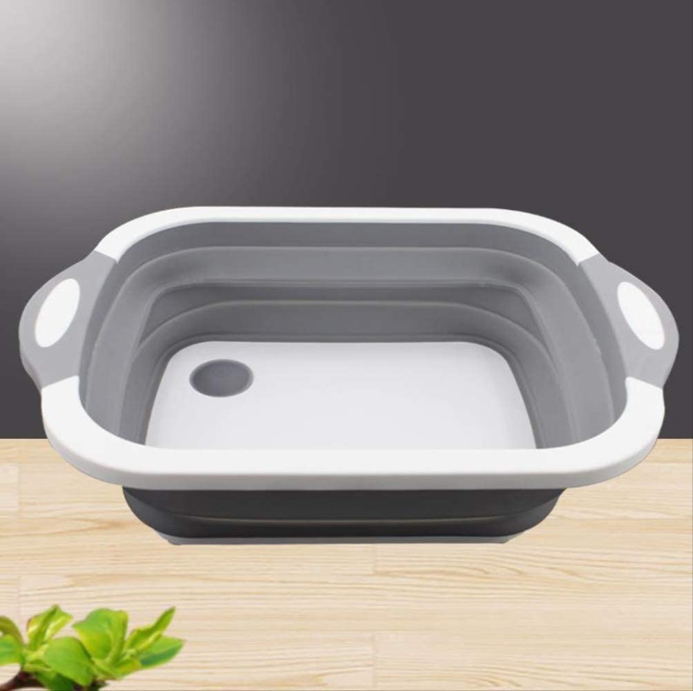 Chenbz Thick Multi-Purpose Folding Cutting Board Creative Chopping Board Dishwashing Rack Waterproof Cleaning Rectangular Plastic