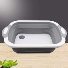 Chenbz Thick Multi-Purpose Folding Cutting Board Creative Chopping Board Dishwashing Rack Waterproof Cleaning Rectangular Plastic