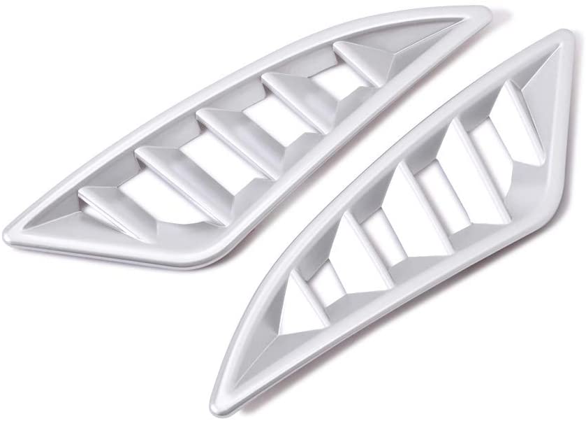 Kadore for Mazda 6 M6 Atenza 2017 2018 Interior Front Air Condition Vent Outlet Cover Trim Bezel ABS Matte 2PCS/Set