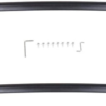 ECCPP Roof Rack Crossbars fit for Chevrolet Suburban 2015-2020,for Chevy Tahoe 2015-2020,for GMC Yukon XL 2015-2020 Rooftop Luggage Canoe Kayak Carrier Rack - Max Load 220LBS Kayak Rack Accessories