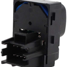 NewYall Front Left Driver Side Door Power Mirror Switch w/ 2 Button