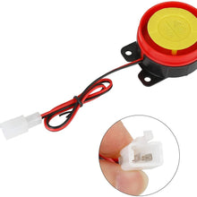F FIERCE CYCLE 1 Set Motorcycle Scooter Bike Alarm System Engine Start Anti-Theft Security Remote Control with Connection Cable Battery 315MHz