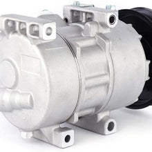 A/C Compressor TBVECHI AC A/C Compressor Air Conditioner Compressor W/Clutch Fits for 12-16 Hyundai Accent 1.6L 12-15 KIA Rio 1.6L