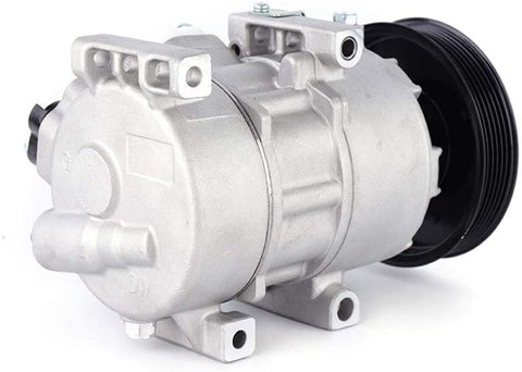 A/C Compressor TBVECHI AC A/C Compressor Air Conditioner Compressor W/Clutch Fits for 12-16 Hyundai Accent 1.6L 12-15 KIA Rio 1.6L