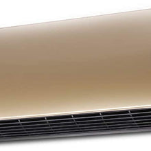 OCYE Wall-Mounted Heater, Household Wall-Mounted Dual-Purpose Heater, Rapid Heating, 12-Hour Timer, for Home Office, Indoor, Gold