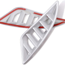 Kadore for Mazda 6 M6 Atenza 2017 2018 Interior Front Air Condition Vent Outlet Cover Trim Bezel ABS Matte 2PCS/Set