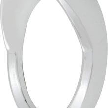 GG Grand General 67799 Chrome Plastic Speed/Tach Gauge Cover with Visor for Freightliner Cascadia 08+