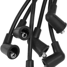 7MM Ignition Spark Plug Wire Set For 2000-2002 Nissan Xterra 3.3L V6 SOHC Engine (6Pcs)