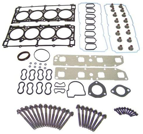 DNJ Head Gasket Set with Head Bolt Kit For 2007-2008 for Chrysler 300 5.7L 345cid V8 OHV