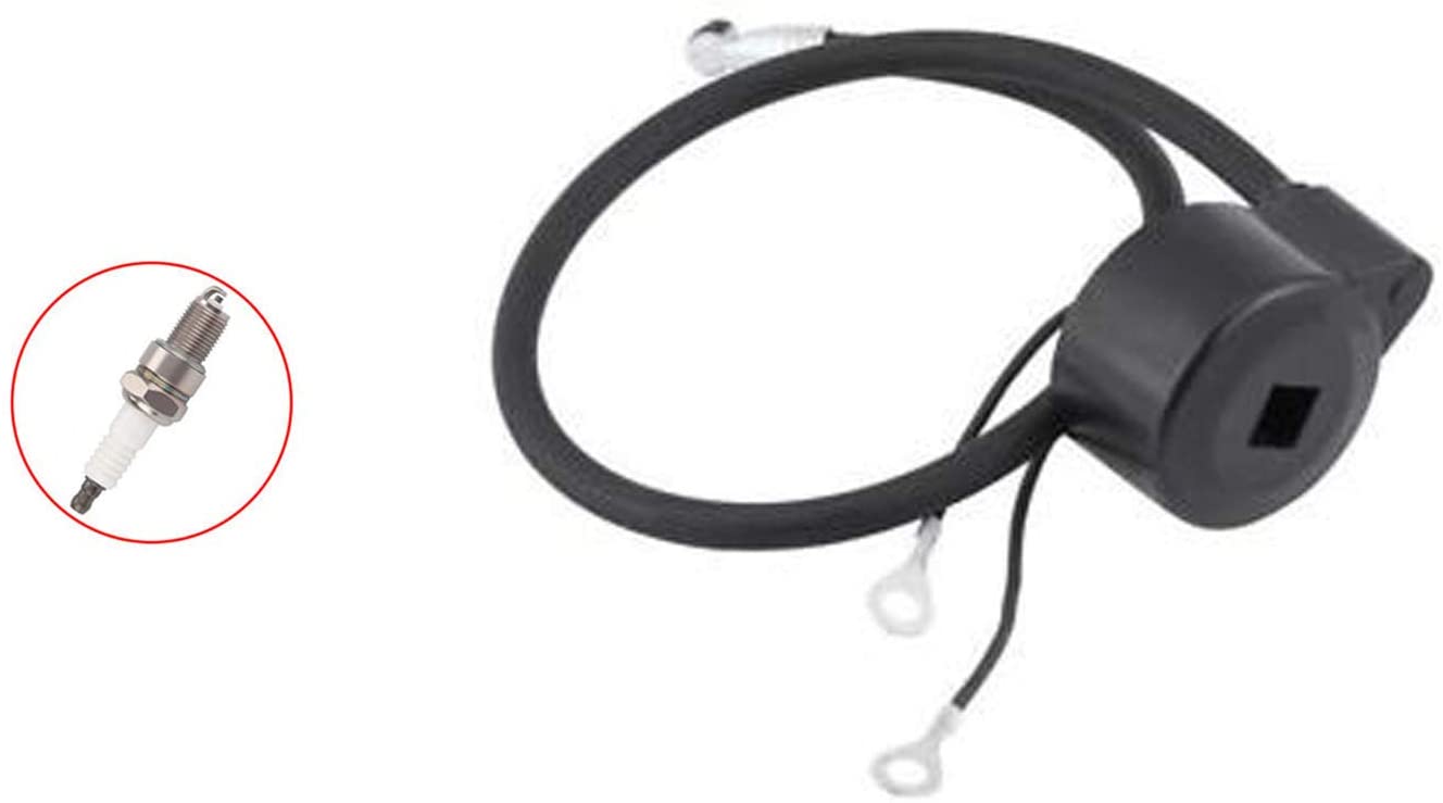 PARTSRUN Ignition Coil Module with Spark Plug for Tecumseh 30560A Kohler K141 K161 K181 K241 K301 Replace #4775520S #47-755-20-S,ZF092-HHS