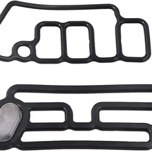 Hoypeyfiy Replaces for Honda 15815R70A01 15845R70A01 Cylinder Head Solenoid Gasket VTEC