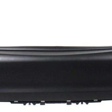 Rear Bumper Cover For 2015-18 Mercedes Benz C300 Sedan w/Parktronic Holes CAPA