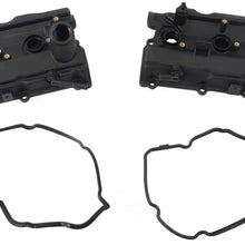 WTKSOY 2pcs New Replacement Engine Valve Cover Camshaft Rocker Cover For 2003-2006 350Z >2003-2006 Infiniti G35 M35 13264-AM610 13264-AM600,WTQ005-AM6