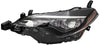 Replacement BROCK Drivers Headlight Headlamp w/Integrated LED Daytime Running Light Compatible with 17-19 Corolla 8115002M70