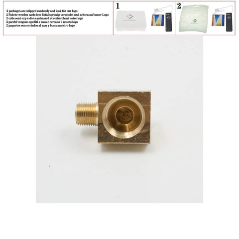 Brass Brake Line 90 Degree Straight Elbow Inverted Flare Fitting 1/8''3/16'' 1/4'' 5/16'' 3/8'' 1/2'' Tube OD to NPT Male,402x8C