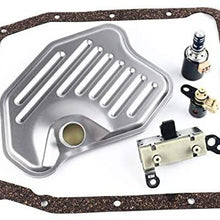 4R70W 4R75E Remanufactured Trans Solenoid Set 3 pieces Dual Shift EPC TCC Compatible with Ford 2005-2008 (4R70W Solenoids)