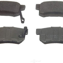 AutoDN REAR Ceramic Disc Brake Pad Set Compatible With ACURA CL CSX EL ILX INTEGRA LEGEND