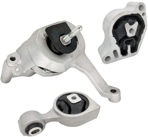 Engine Motor Mount Compatible with Fits 2007-2017 Nissan Altima 2.5L 3 pcs A4350 A4353 A4339 11350-JA00A 11210-JA000 11360-JA000