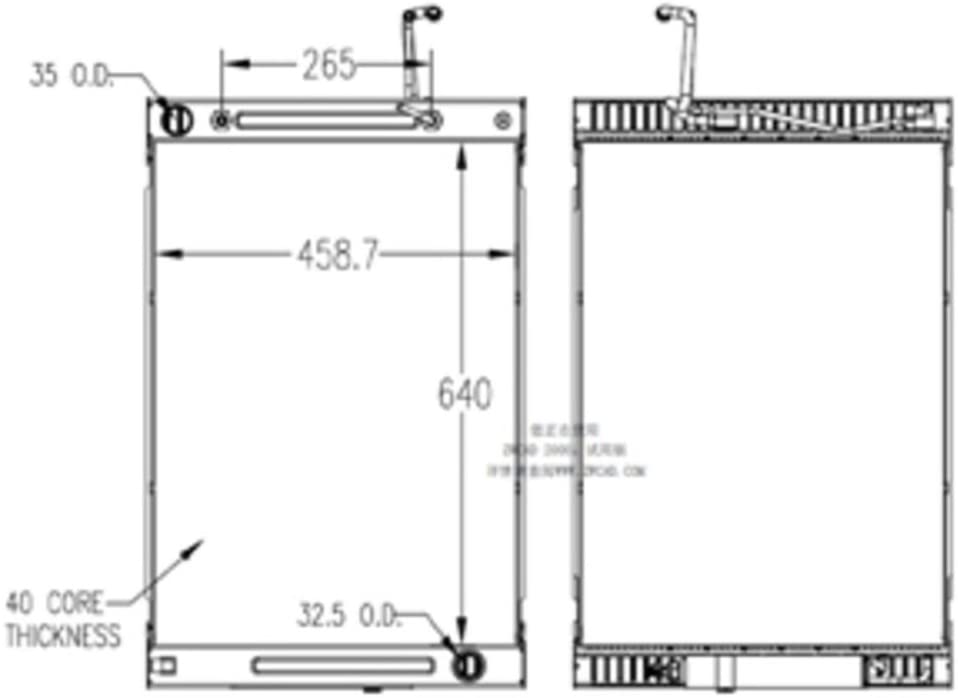 TYC 13004 Replacement Radiator