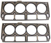Pair of Cylinder Head Gaskets, Replacement for GM LS1 LS2 LS3 Engine, 6.0L & 6.2L Sierra Silverado Savana Express CTS Corvette Camaro, Part Number 12622033, 5 Layers 4.100 Bore Quality