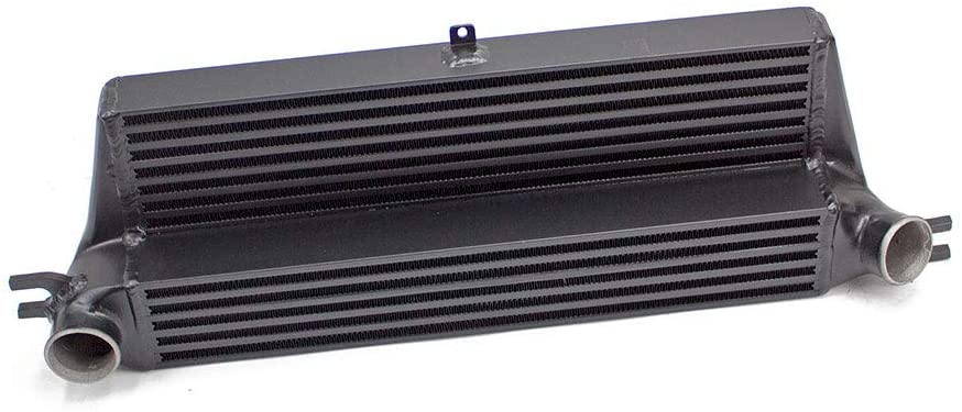 Rev9 ICK-074_1 Front Mount Intercooler Upgrade Kit, FMIC Bolt On Performance, Black, compatible with Mini Cooper S Clubman (R55/R56) 2009-14