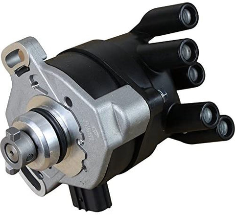 AIP Electronics Complete Premium Electronic Ignition Distributor Compatible Replacement For 1993-1996 Nissan Altima 2.4L KA24DE 22100-1E400 Oem Fit D1E400