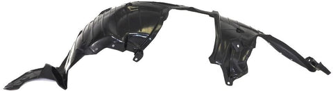 Titanium Plus Autoparts 2008-2013 Compatible With NISSAN Rogue Front Right Passenger Side splash guard splash shield fender liner Liner Apron NI1249117