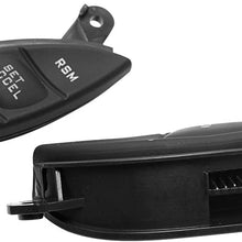 BASIKER Steering Wheel Cruise Control Switch Button For Ford Explorer & Ford Ranger Mercury Mazda Perfect Replacement OEM SW-5928 F87Z9C888BB F87A9D809BA | Black 1998-2005