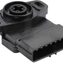 HERCHR Car Throttle Position Sensor,Replacement OE MR578861 for Mitsubishi,Lancer,Outlander,ABS,Black