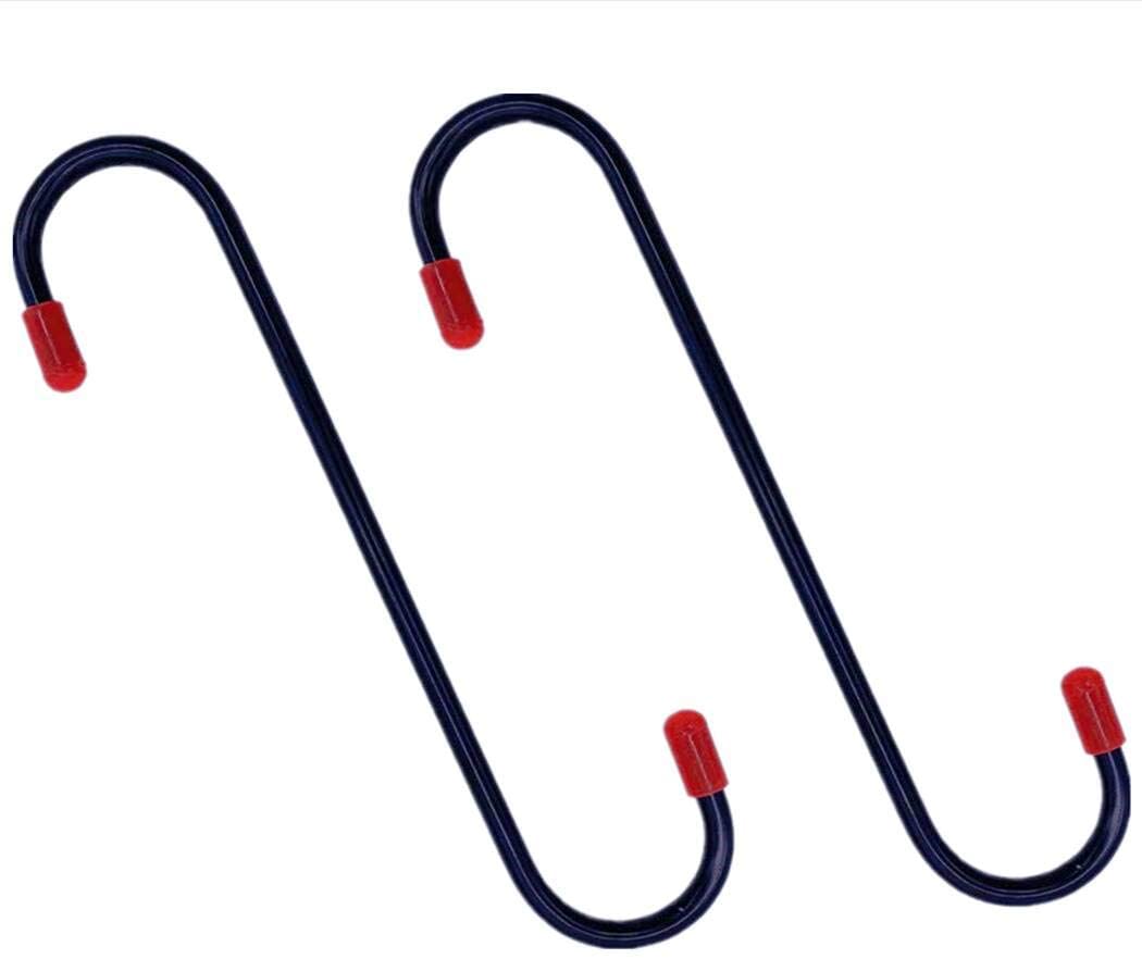 BYHeYang Brake Caliper Hooks, Brake Caliper Hangers with Rubber Tips for Automotive Tool Use Yellow 2pcs