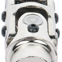 LUJUNTEC Chrome Double Stainless Steel U-Joint 3/4 DD - 3/4 DD,Maximum Working Angle: 35 Degree Steering Shaft U Joint
