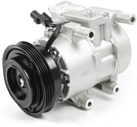 LOYALHEARTDY A/C Compressor with Clutch Air Conditioner Compressor AC Compressor for Kia 2006 2007 2008 2009 2010 2011 Rio Rio5 CO 10980C 1.6L