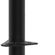 OPENROAD 5,000 lbs Top Wind RAM A-Frame Trailer Jack,15 Inches Vertical Travel, Wled-on Boat Trailer Tongue Jack,RV Jack,2inch Tube