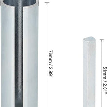 X AUTOHAUX 3/4" to 7/8" Inch Engine Shaft Sleeve Adapter Kit with Step Key for Car