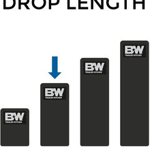 B&W Tow & Stow - Fits 2" Receiver, Dual Ball (2" x 2-5/16"), 5" Drop, 10,000 GTW