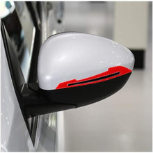 TRUE LINE Automotive Reflective Car Side Mirror Warning Molding Trim Sticker Safety Markers (Blue)