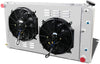 OzCoolingParts 3 Row Core Aluminum Radiator + 2 x 12