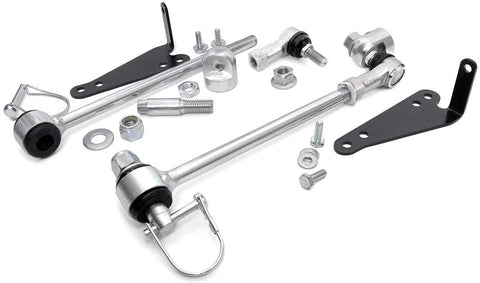 Rough Country Front Sway Bar Quick Disconnects (fits) 1997-2006 Jeep Wrangler TJ LJ | 2.5