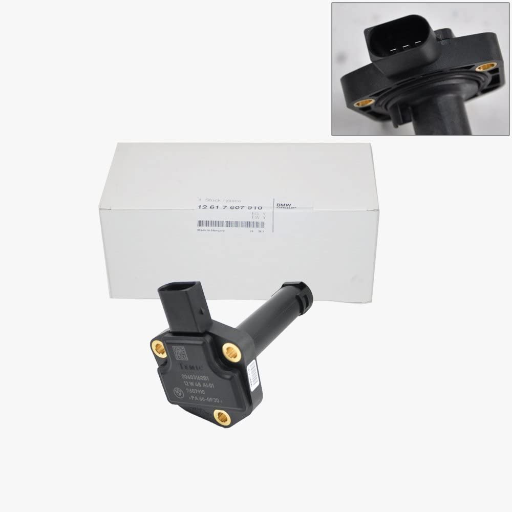 BMW Engine Oil Level Sensor Sender Unit + Seal Genuine Original 07910