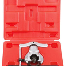 Wostore Eccentric Flaring Tool Kit Tubing Refrigeration 7 Dies 3/16-3/4 inch Copper
