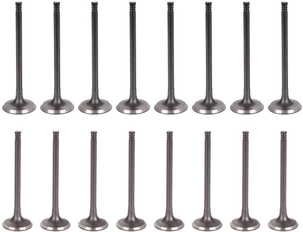 ECCPP Intake Exhaust Engine Valves Kit 16pcs for Daewoo Leganza Nubira for Isuzu Amigo Rodeo Rodeo Sport for Suzuki Forenza Reno 2.0L/2.2L 021-3549 211-4097