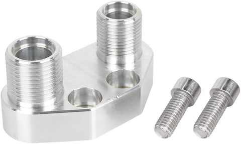 X AUTOHAUX AC Compressor Adapter Fitting for Sanden SD7B10 7176 Aluminum Alloy