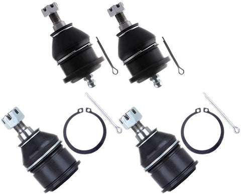 SCITOO 4pcs Front Suspension Kit - 2 Upper 2 Lower Ball Joint K90336 K9643-1998 1999 2000 2001 2002 For Honda Accord 2001 2002 2003 For Acura CL 1998 1999 2000 2001 2002 2003 For Acura TL