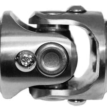 DEMOTOR PERFORMANCE 36 Inch 3/4" DD Steering Shaft &Stainless Steel U Joint 13/16" - 36 Spline to 3/4" DD