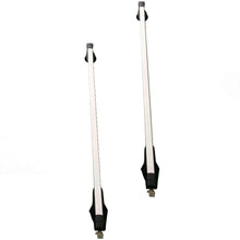 HANSCOSTAR 55" Clamp-Adjustable Raised Rail-Mount Roof Rack Cross Bar+Kayak Saddle Carrier